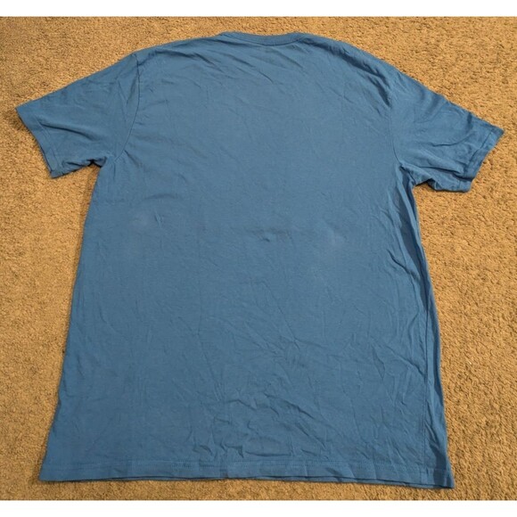 Club Atletico Boca Junors CABJ Bue Short Sleeve T-Shirt Men's Large - Picture 3 of 7